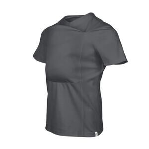 LALABU Dad Shirt Carrier Short Sleeve Gray Size Large